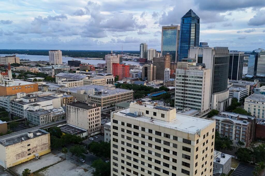 Luxury Skyrise Condo Downtown Jax Jacksonville Dış mekan fotoğraf